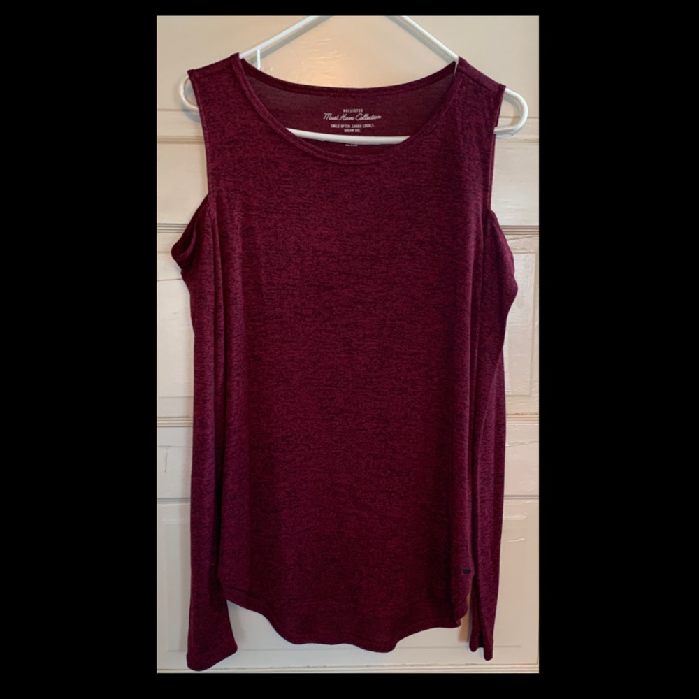 Hollister cold shoulder top